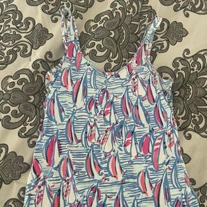 Lilly Pulitzer Sailboat print Tank